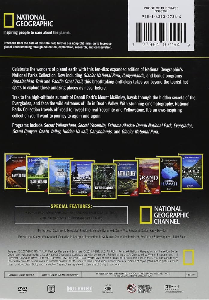 (未使用･未開封品)National Parks Collection: Expanded Edition [DVD] Amazon.com: National Parks Collection : NATIONAL PARKS